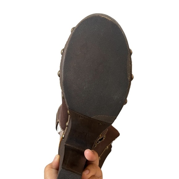 NWOT Sbicca Leather Heels Size 10 - Picture 5 of 11